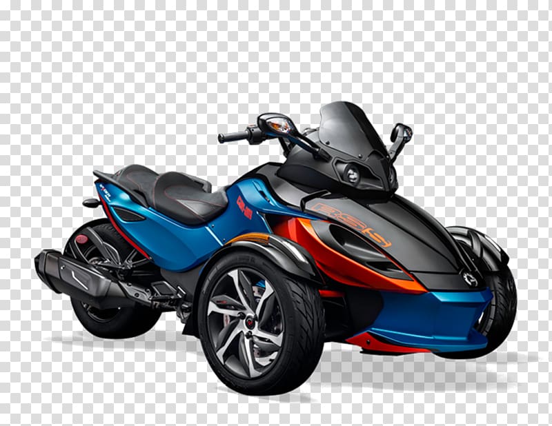 BRP Can-Am Spyder Roadster Can-Am motorcycles Honda Suspension, motorcycle transparent background PNG clipart
