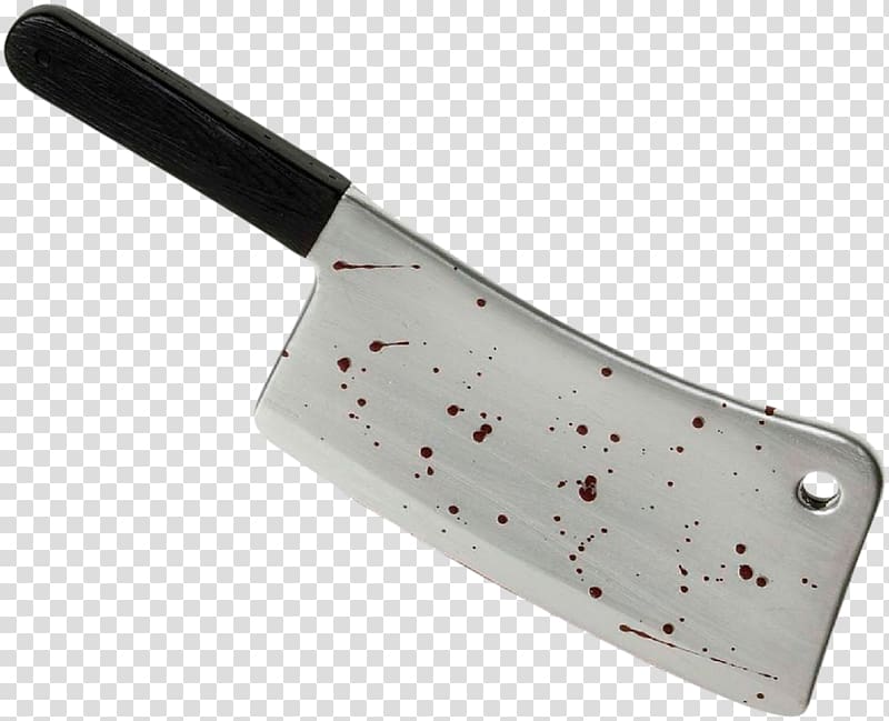 Kitchen knife Cutting board, Halloween bloody knife transparent background PNG clipart