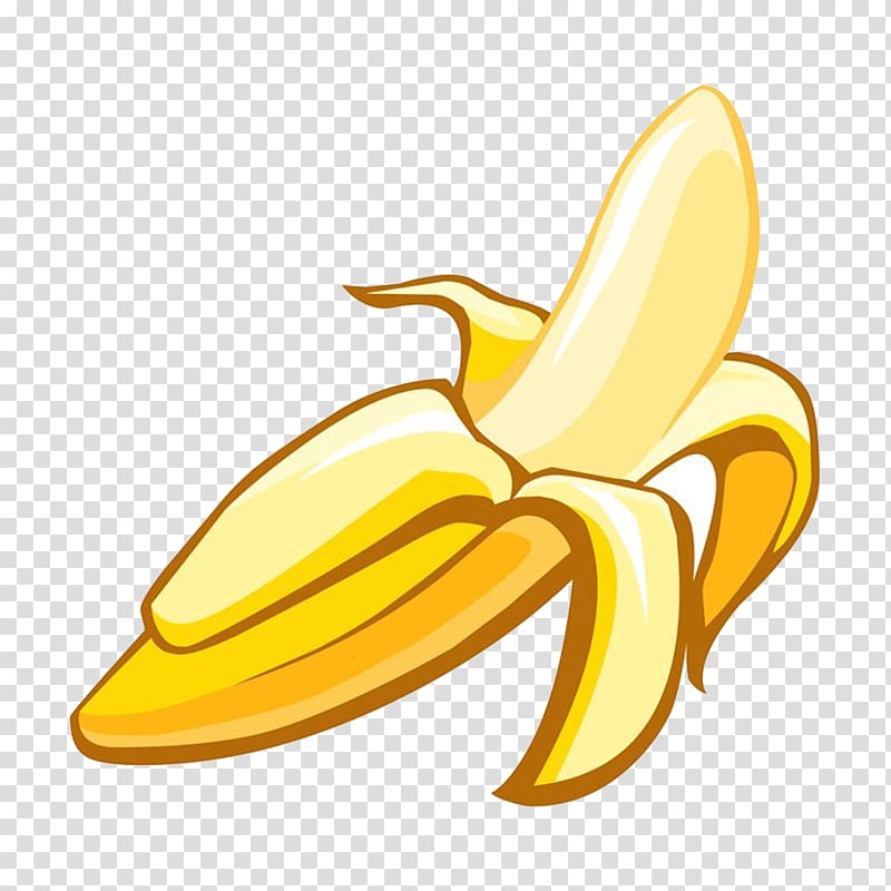 Banana Auglis Fruit, Cartoon banana transparent background PNG clipart