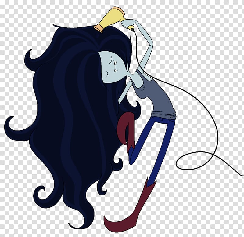 Marceline the Vampire Queen Hair Dryers Drawing Fionna and Cake, hair dryer transparent background PNG clipart