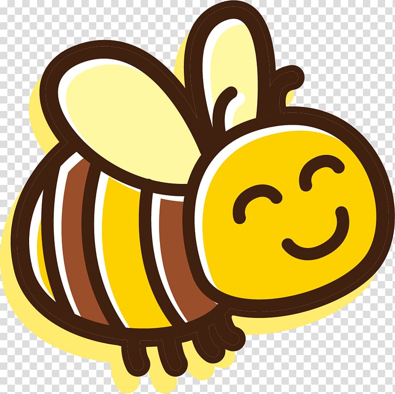 Bee Asian hornet Wasp Illustration, Lovely bee venom transparent background PNG clipart