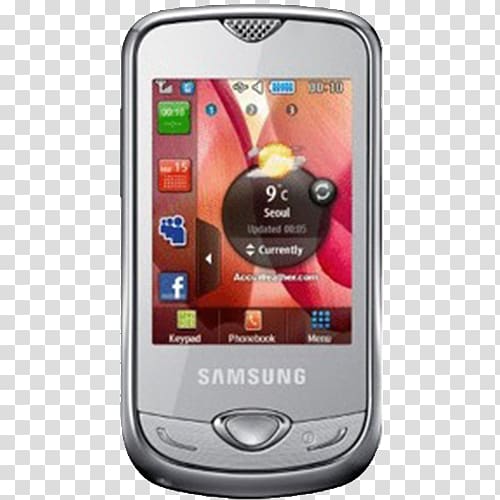 Feature phone Smartphone Samsung S5230 Samsung Corby Samsung S3370, smartphone transparent background PNG clipart