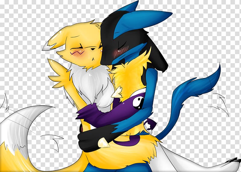 Pokémon X and Y Renamon Guilmon Impmon Lucario, human renamon transparent background PNG clipart