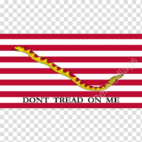 First Navy Jack Gadsden flag United States of America, flag transparent background PNG clipart