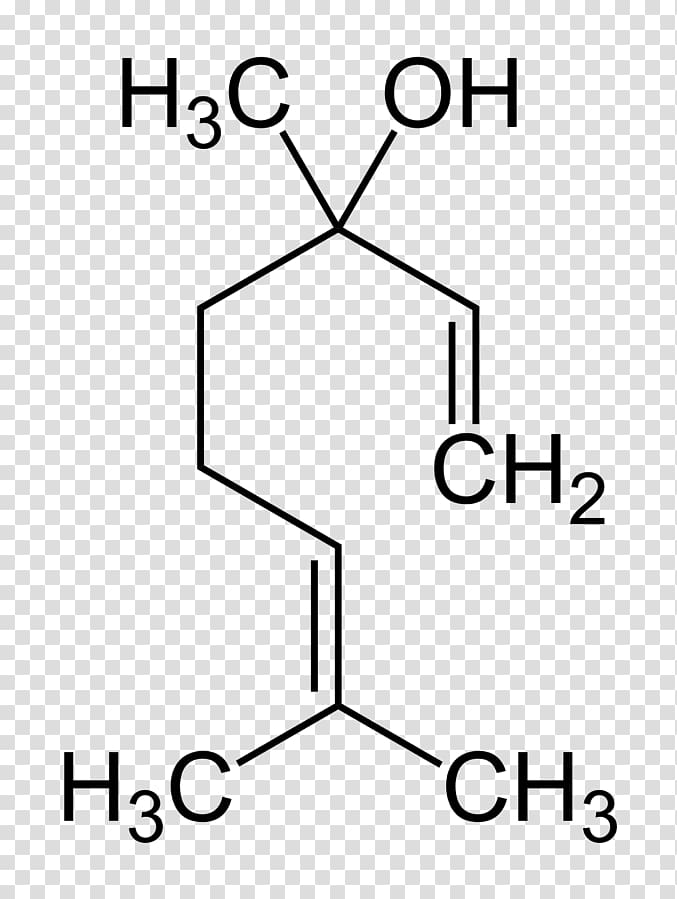 Linalool Molecule Terpene Geraniol Odor, Formula Libre transparent background PNG clipart