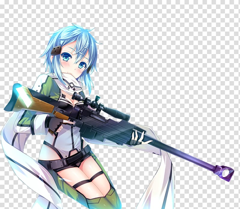 Sinon Sword Art Online Asuna Kirito, sword art transparent background PNG clipart