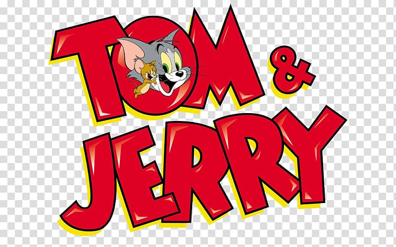 Tom & Jerry logo, Jerry Mouse Tom Cat Tom and Jerry Film, Tom and Jerry logo transparent background PNG clipart