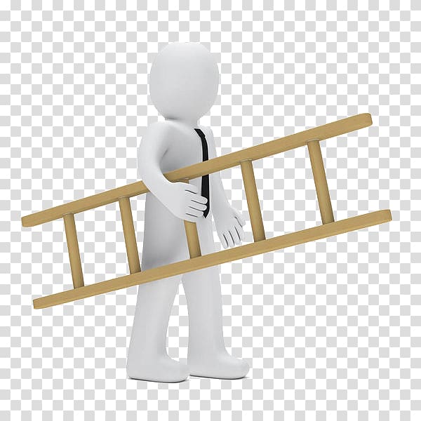 Stairs Businessperson Ladder, Ladder man transparent background PNG clipart