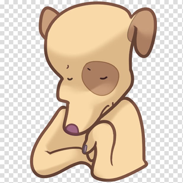 Teddy bear Snout Animated cartoon, ear transparent background PNG clipart