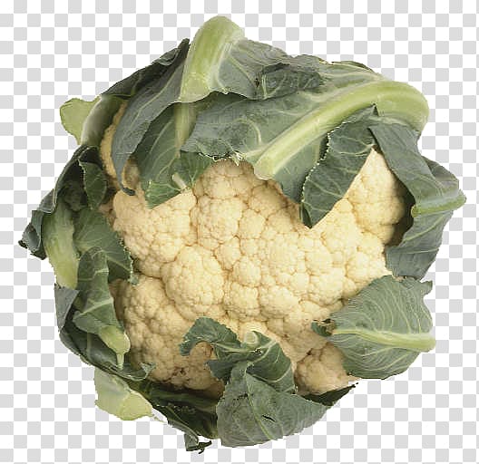 Vegetarian cuisine Leaf vegetable Cauliflower Collard greens, cauliflower transparent background PNG clipart