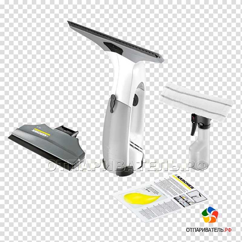 Karcher Window Cleaning WV75 Plus ケルヒャー WV 75 Plus Kärcher Vacuum cleaner, window transparent background PNG clipart