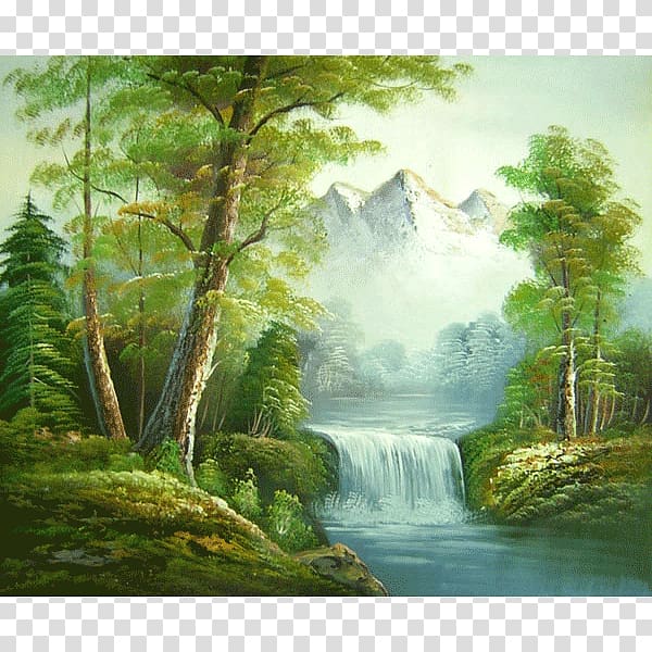 Landscape painting Acrylic paint Oil paint Drawing, painting transparent background PNG clipart