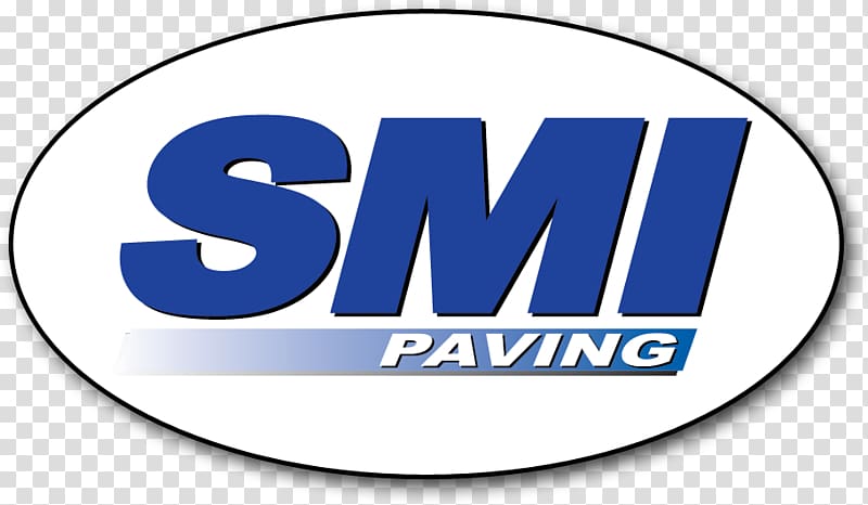 SMI Paving Logo Asphalt concrete Pavement, parking lot logo transparent background PNG clipart