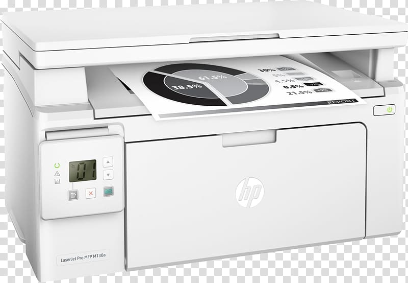 Hewlett-Packard HP LaserJet Multi-function printer Laser printing, Multifunction transparent background PNG clipart