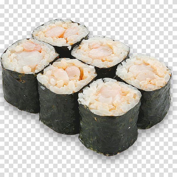 Makizushi Sushi Japanese Cuisine Spring roll Chicken, sushi transparent background PNG clipart
