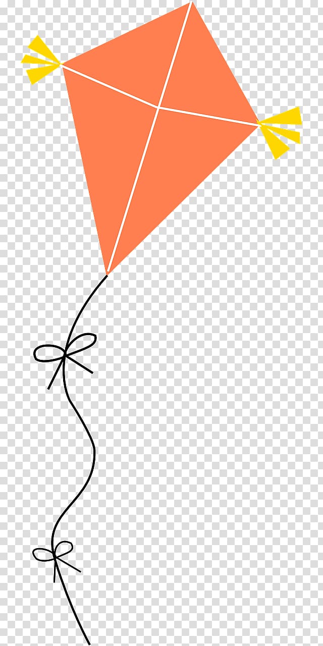 kite flying clipart