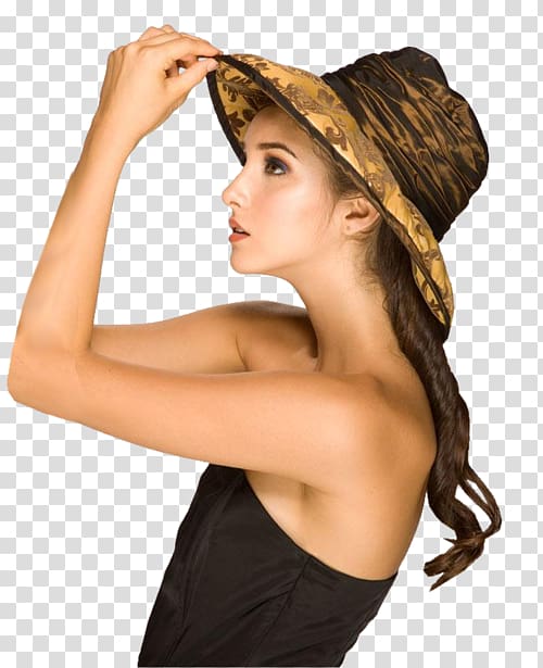 Preview Sun hat Man Brown hair, others transparent background PNG clipart