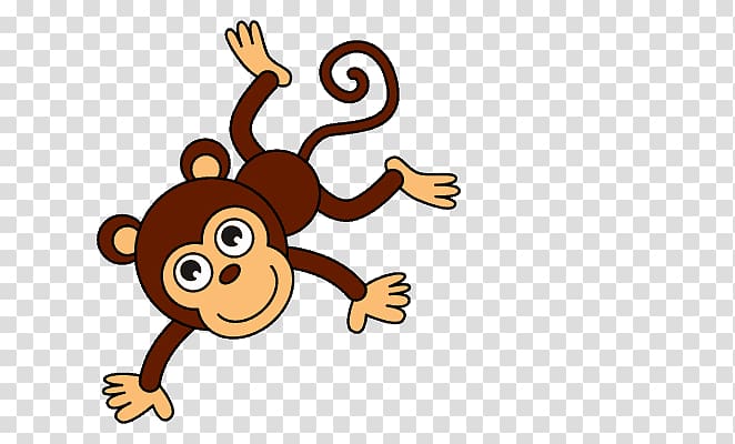 Drawing Monkey Sketch, little monkey transparent background PNG clipart
