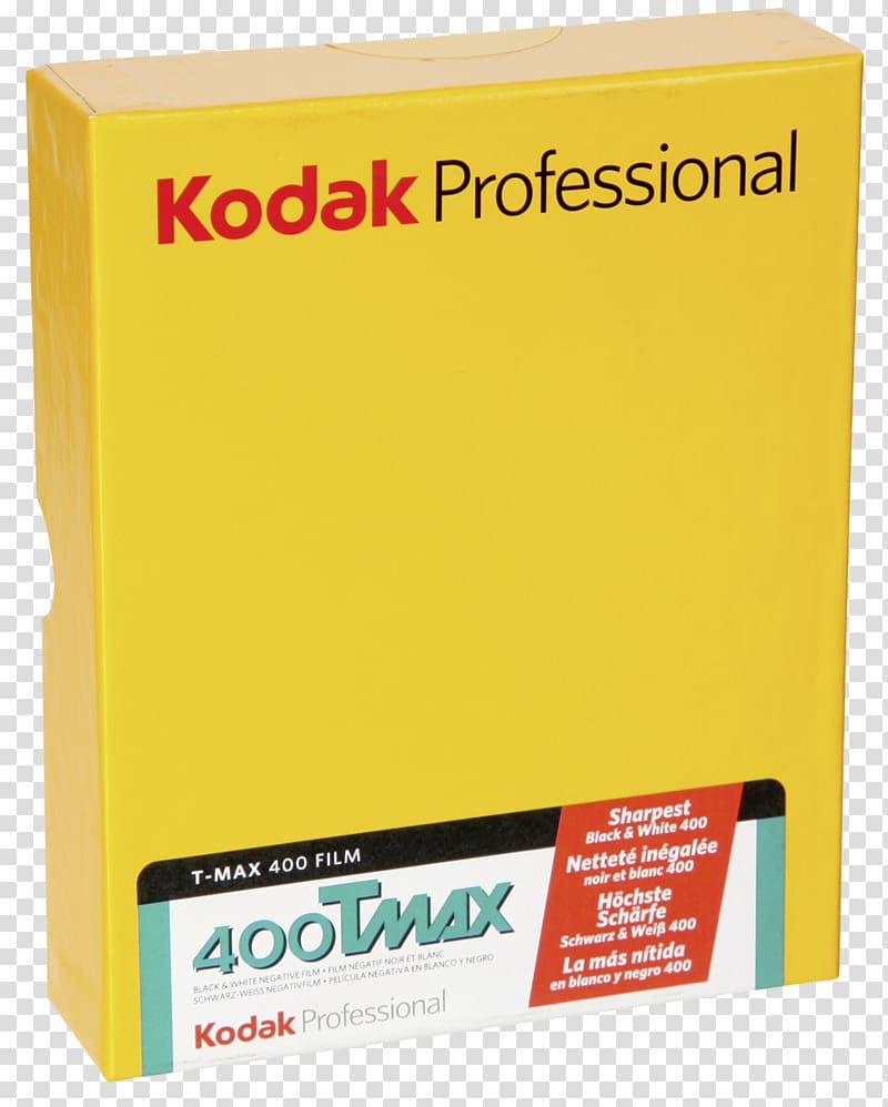 graphic film Kodak T-MAX Sheet film Black and white, Camera transparent background PNG clipart