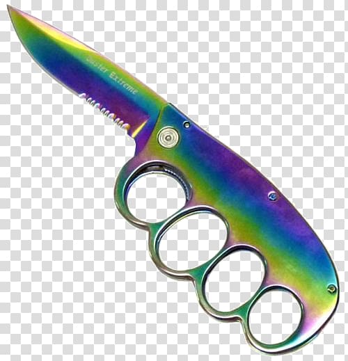 Trench knife Pocketknife Assisted-opening knife Brass Knuckles, pocket transparent background PNG clipart