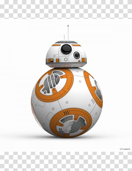 BB-8 App-Enabled Droid Sphero R2-D2, robot transparent background PNG clipart