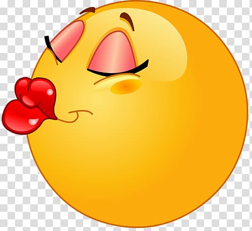 Emoticon Smiley Kiss Emoji , smiley transparent background PNG clipart