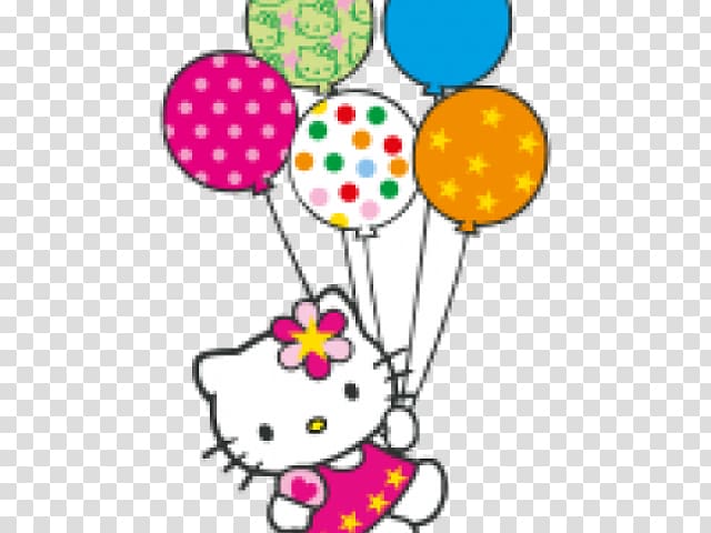 Hello Kitty Balloon graphics , balloon transparent background PNG clipart