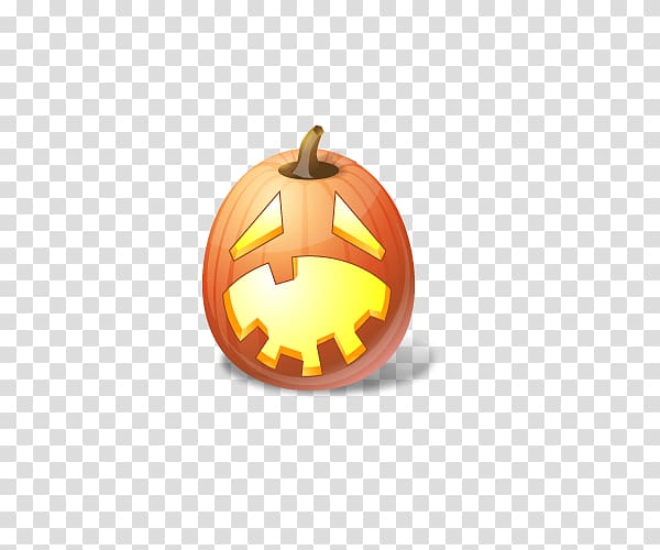Emoticon Halloween Jack-o-lantern Pumpkin Icon, Cute pumpkin head transparent background PNG clipart