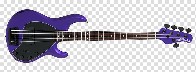 Music Man StingRay Bass guitar Fingerboard, Bass Guitar transparent background PNG clipart