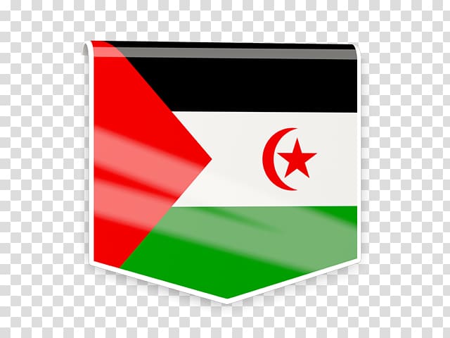 Western Sahara , rectangle Label transparent background PNG clipart