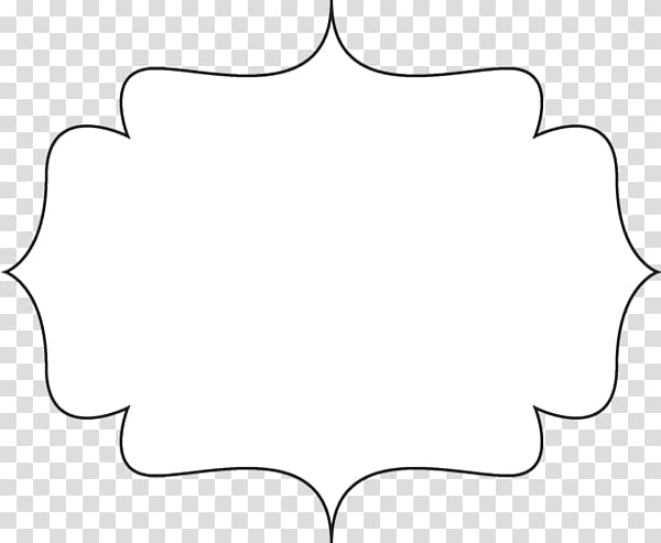 Paper Line Black and white Angle Point, Elegant Frame transparent background PNG clipart