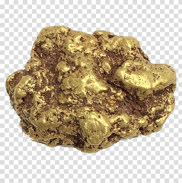 Gold nugget Mineral Diamond, gold dust transparent background PNG clipart