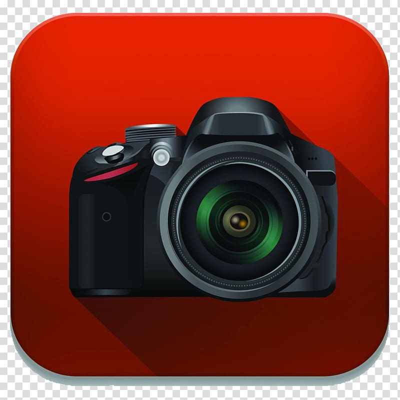 Kodak Single-lens reflex camera, Digital camera Icon transparent background PNG clipart