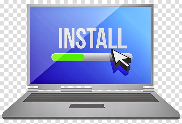 Installation Laptop Computer Software Computer hardware Pre-installed software, computer software transparent background PNG clipart