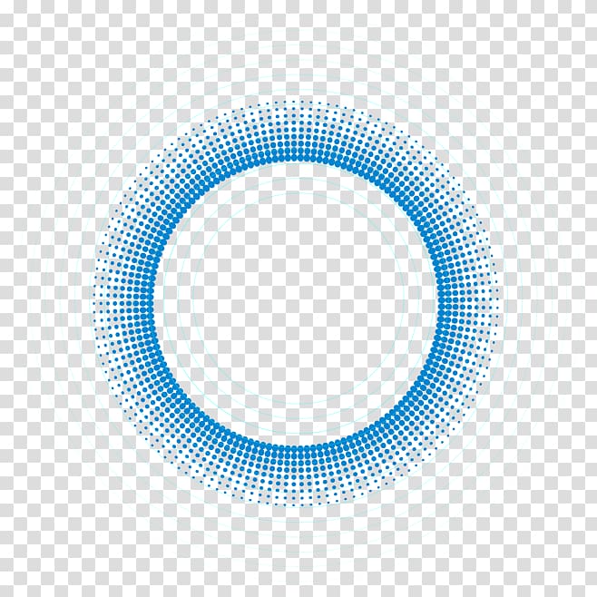 blue circle no background