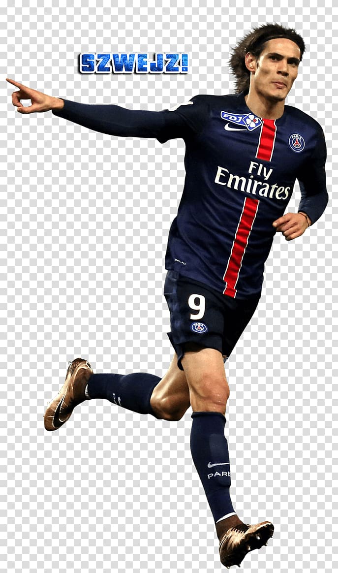 Edinson Cavani Paris Saint-Germain F.C. Soccer player, football transparent background PNG clipart