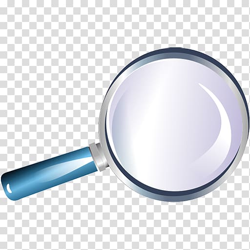 blue handled magnifying glass art, Loupe Magnifying glass Icon, Loupe transparent background PNG clipart