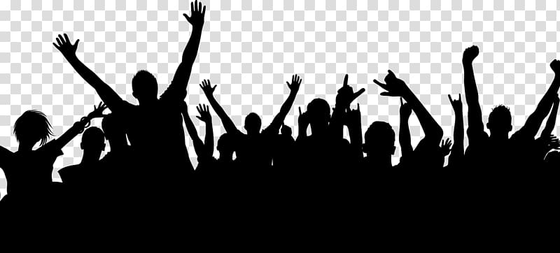 Crowd transparent background PNG clipart