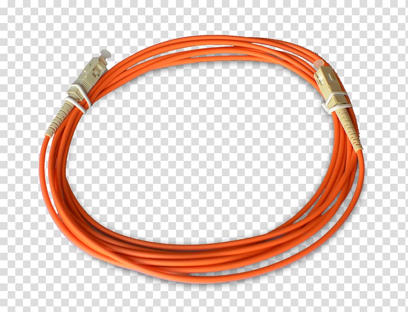 Patch cable Fiber optic patch cord Electrical cable Optical fiber Optics, fiber-optic transparent background PNG clipart