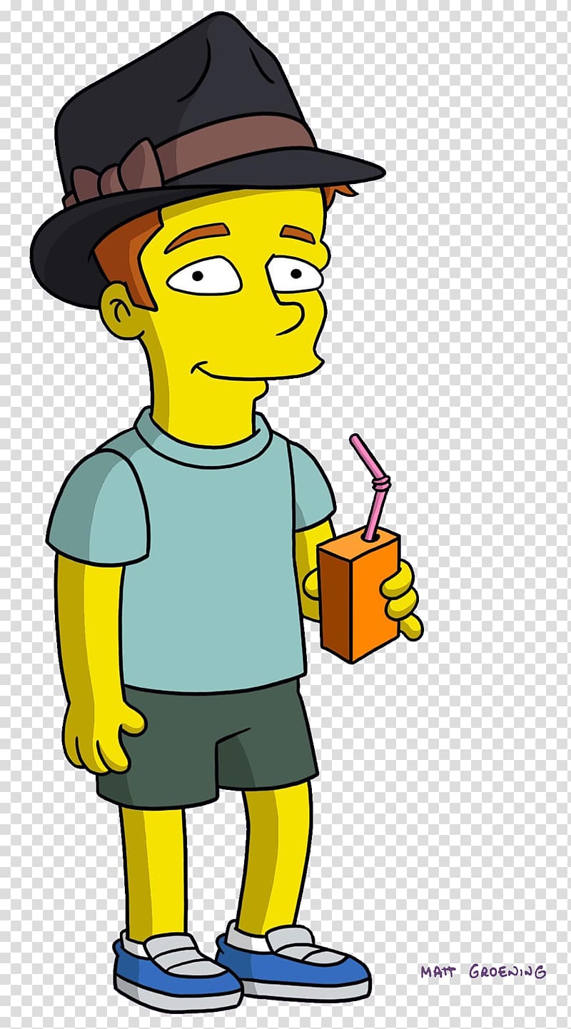 Haw-Haw Land Musician Rapper Springfield, simpsons transparent background PNG clipart