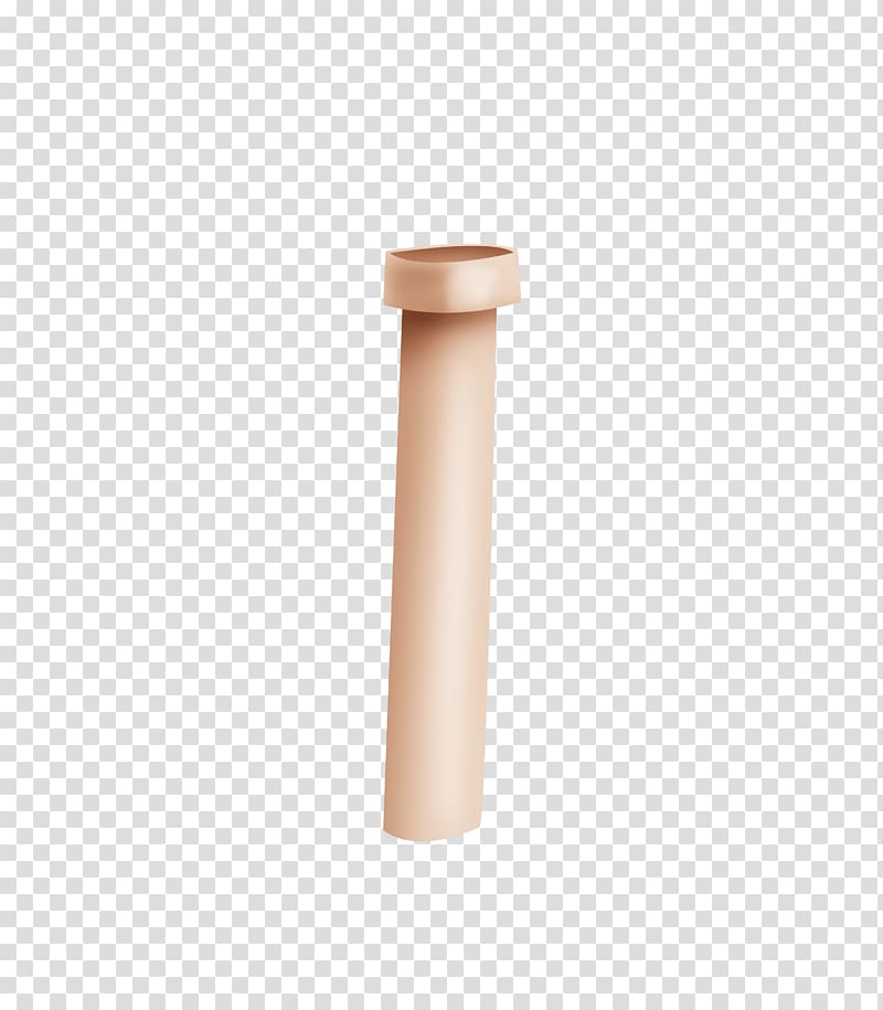 Angle Cylinder, Brown cartoon chimney transparent background PNG clipart
