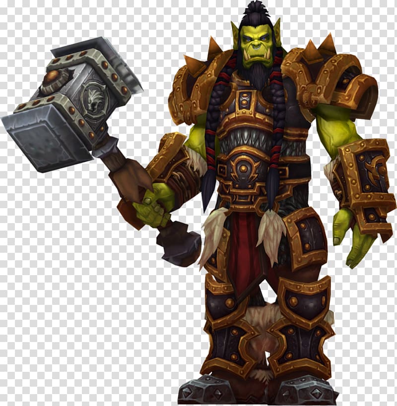 Warlords of Draenor Durotan Orgrim Doomhammer Thrall Orda, world of warcraft transparent background PNG clipart