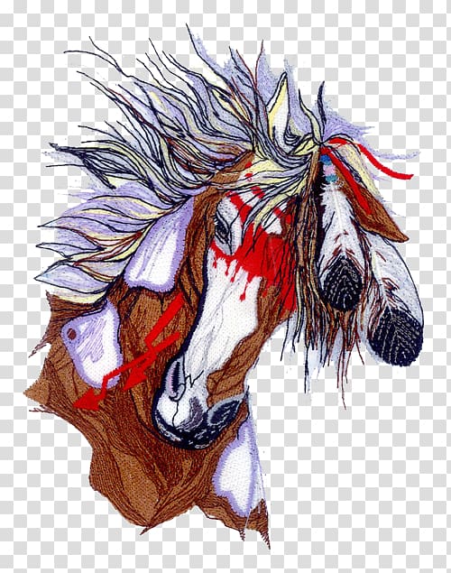 Pony American Indian Horse Native Americans in the United States American Paint Horse Mustang, War Horse transparent background PNG clipart