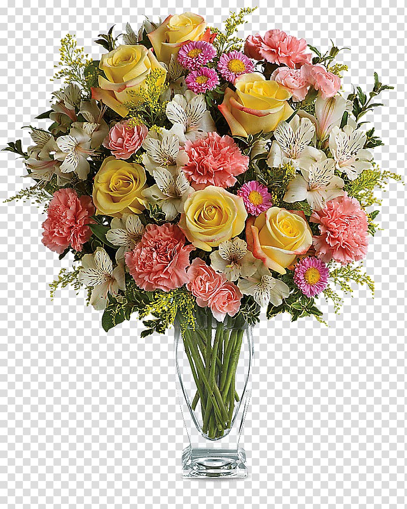 Teleflora Flower bouquet Floristry Flower delivery, bouquet of flowers transparent background PNG clipart