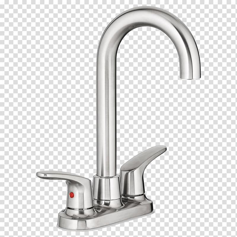 Faucet Handles & Controls Sink Stainless steel Kitchen American Standard Brands, sink transparent background PNG clipart