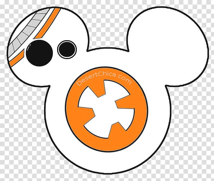 BB-8 Mickey Mouse T-shirt Minnie Mouse Iron-on, mickey mouse transparent background PNG clipart