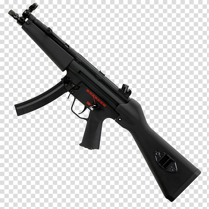 Heckler & Koch MP5 Airsoft Guns Firearm Bolt, weapon transparent background PNG clipart