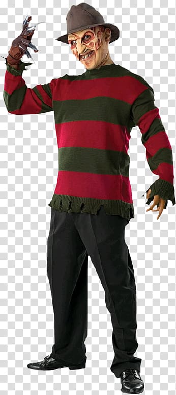 Freddy Krueger A Nightmare on Elm Street Halloween costume Costume party, freddy krueger transparent background PNG clipart
