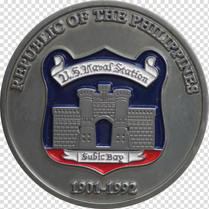 United States Navy Challenge coin U.S. Naval Base Subic Bay USS Conolly, Coin transparent background PNG clipart