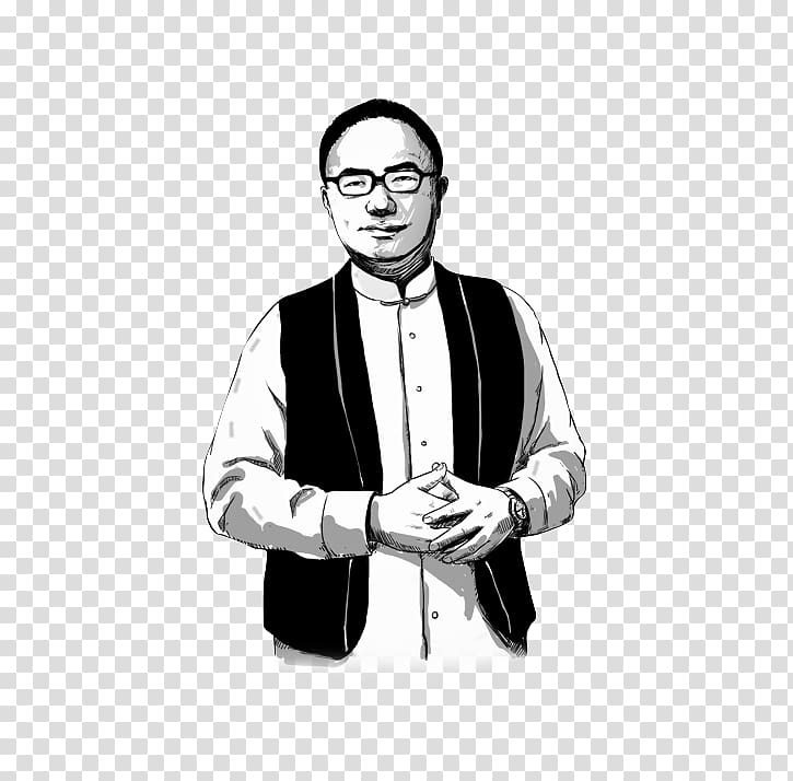 Luogic Talkshow Zhenyu Luo Black and white Logic, Logical thinking transparent background PNG clipart